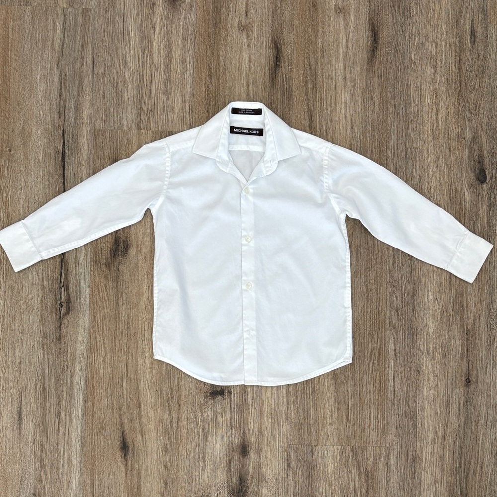 Michael Kors Kids White Button Down Shirt